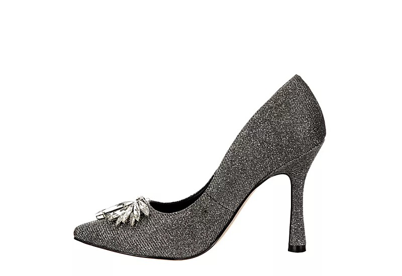 Michael By Michael Shannon Womens Reya Pump - Pewter 6 Michael By Michael Shannon Womens Reya Pump - Pewter - Image 4