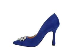 Michael By Michael Shannon Womens Reya Pump - Bright Blue -Shoes Shop US 01 106155 03