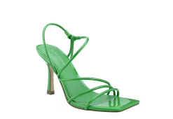 Marc Fisher Womens Dareta Sandal - Green