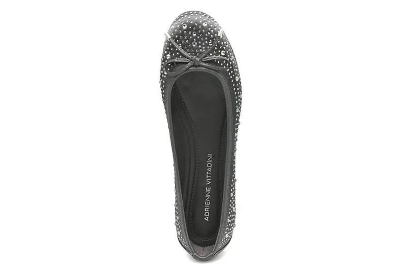 Adrienne Vittadini Womens Cathi Flat - Pewter 5 Adrienne Vittadini Womens Cathi Flat - Pewter - Image 3