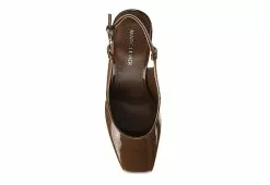 Marc Fisher Womens Valana Pump - Dark Tan -Shoes Shop US 01 106394 03