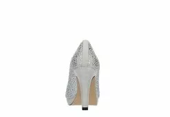 Adrienne Vittadini Womens Gervin Pump - Silver -Shoes Shop US 01 106399 04