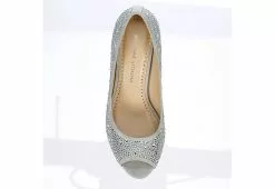 Adrienne Vittadini Womens Gervin Pump - Silver -Shoes Shop US 01 106399 05