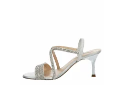 N By Nina Womens Lourdes Sandal - Silver -Shoes Shop US 01 106400 03