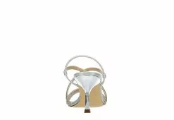 N By Nina Womens Lourdes Sandal - Silver -Shoes Shop US 01 106400 04