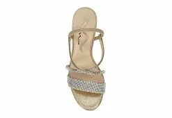 N By Nina Womens Lourdes Sandal - Taupe -Shoes Shop US 01 106401 05
