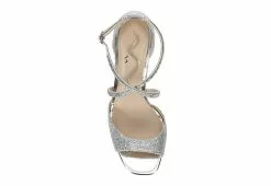 N By Nina Womens Dorean Sandal - Silver -Shoes Shop US 01 106402 05