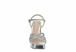 N By Nina Womens Sabrina Platform Sandal - Silver 11 N By Nina Womens Sabrina Platform Sandal - Silver -Shoes Shop US 01 106404 02