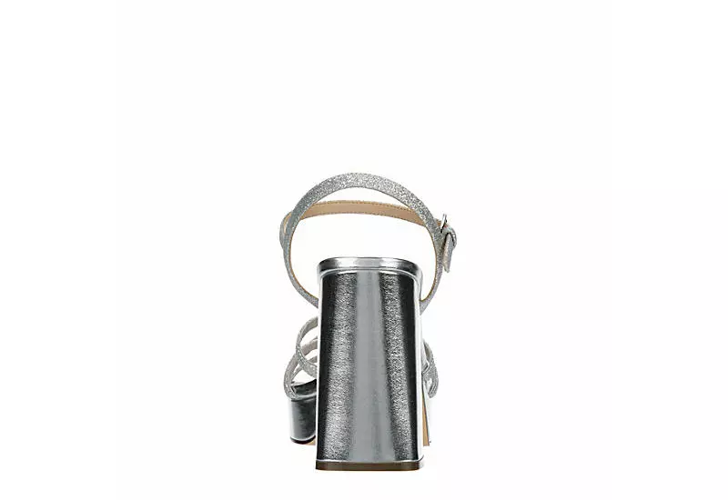 N By Nina Womens Sabrina Platform Sandal - Silver 7 N By Nina Womens Sabrina Platform Sandal - Silver - Image 5