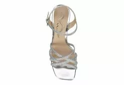 N By Nina Womens Sabrina Platform Sandal - Silver 14 N By Nina Womens Sabrina Platform Sandal - Silver -Shoes Shop US 01 106404 05