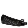Ak Anne Klein Womens Gianna-q Flat - Black -Shoes Shop US 01 106419 00