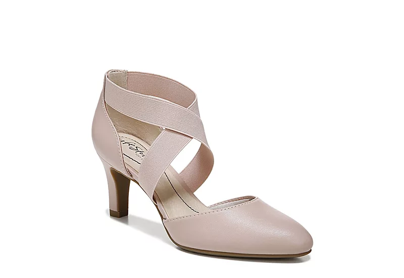 Lifestride Womens Gallery Pump - Blush 3 Lifestride Womens Gallery Pump - Blush