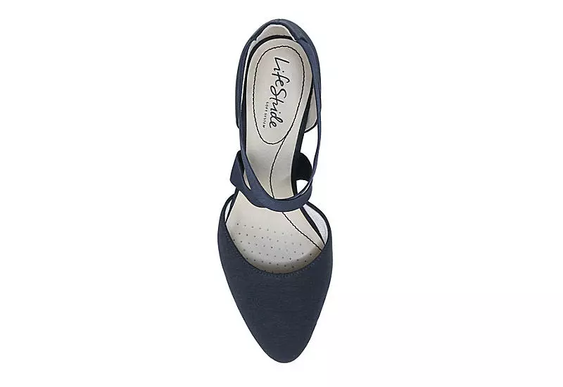 Lifestride Womens Gallery Pump - Navy 8 Lifestride Womens Gallery Pump - Navy - Image 6