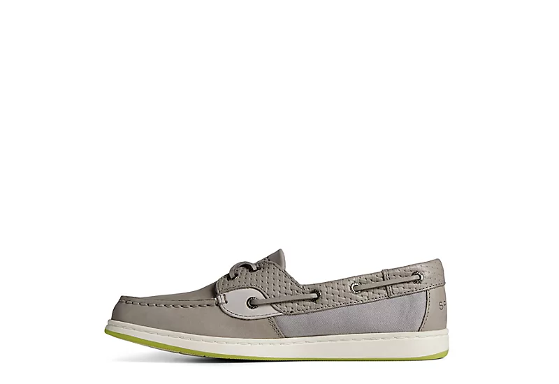 Sperry Womens Coastfish 2-eye Boat Shoe - Grey 5 Sperry Womens Coastfish 2-eye Boat Shoe - Grey - Image 3
