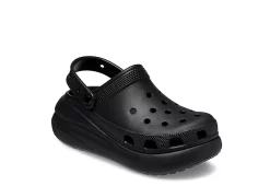 Crocs Womens Classic Crush Clog - Black