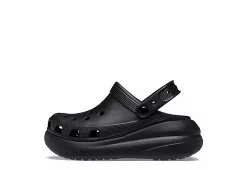 Crocs Womens Classic Crush Clog - Black 11 Crocs Womens Classic Crush Clog - Black -Shoes Shop US 01 106821 02
