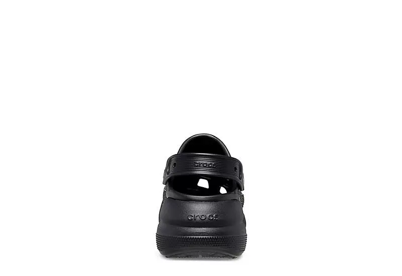 Crocs Womens Classic Crush Clog - Black 6 Crocs Womens Classic Crush Clog - Black - Image 4