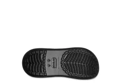 Crocs Womens Classic Crush Clog - Black 13 Crocs Womens Classic Crush Clog - Black -Shoes Shop US 01 106821 04