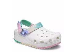 Crocs Womens Classic Hiker Clog - White