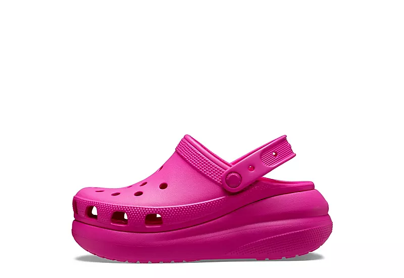 Crocs Womens Classic Crush Clog - Pink 5 Crocs Womens Classic Crush Clog - Pink - Image 3