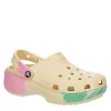 Crocs Womens Classic Platform Clog - Ivory