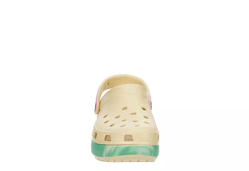 Crocs Womens Classic Platform Clog - Ivory 5 Crocs Womens Classic Platform Clog - Ivory - Image 3
