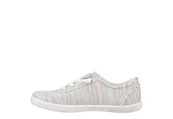 Skechers Womens B Cute Blurred Linez Slip On Sneaker - Grey -Shoes Shop US 01 106891 02