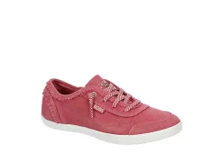 Skechers Womens B Cute Clean Life Slip On Sneaker - Red