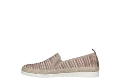 Skechers Womens Flexpadrille 3.0 Serene Sweetie Slip On Sneaker - Taupe -Shoes Shop US 01 106895 02