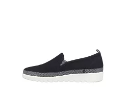 Skechers Womens Flexpadrille Hi Pleasant Harmony Slip On Sneaker - Black -Shoes Shop US 01 106897 02