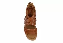Eurosoft Womens Ginnifer Wedge Sandal - Brown -Shoes Shop US 01 106977 05