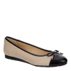 Lauren Blakwell Womens Dianna Flat - Nude