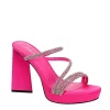 Limelight Womens Leith Platform Sandal - Fuschia -Shoes Shop US 01 106997 00