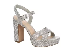 Maripé Maripe Womens Leilani Platform Sandal - Silver