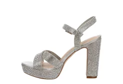 Maripé Maripe Womens Leilani Platform Sandal - Silver -Shoes Shop US 01 107005 03