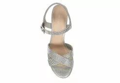 Maripé Maripe Womens Leilani Platform Sandal - Silver -Shoes Shop US 01 107005 05