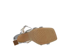Maripé Maripe Womens Nadia Sandal - Silver -Shoes Shop US 01 107008 06