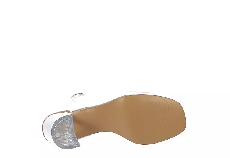 Michael By Michael Shannon Womens Selina Sandal - Clear 9 Michael By Michael Shannon Womens Selina Sandal - Clear - Image 7