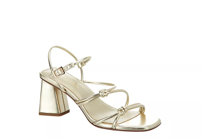 Michael By Michael Shannon Womens Tristan Sandal - Gold 3 Michael By Michael Shannon Womens Tristan Sandal - Gold