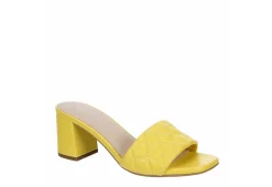 Michael By Michael Shannon Womens Riya Slide Sandal - Yellow