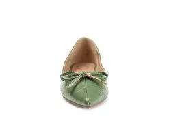 Journee Collection Womens Devalyn Flat - Green -Shoes Shop US 01 107046 02