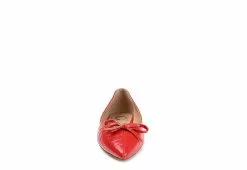 Journee Collection Womens Devalyn Flat - Red -Shoes Shop US 01 107047 02