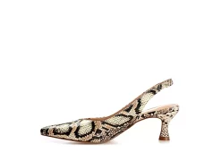 Journee Collection Womens Mikoa Pump - Tan -Shoes Shop US 01 107280 03