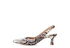 Journee Collection Womens Mikoa Pump - Ivory -Shoes Shop US 01 107281 03
