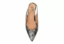 Journee Collection Womens Mikoa Pump - Grey -Shoes Shop US 01 107283 05