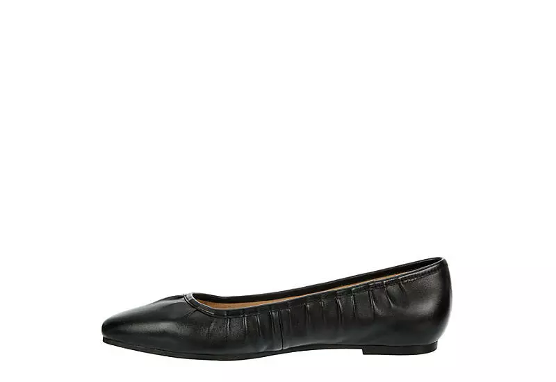 Michael By Michael Shannon Womens Ashley Flat - Black 6 Michael By Michael Shannon Womens Ashley Flat - Black - Image 4