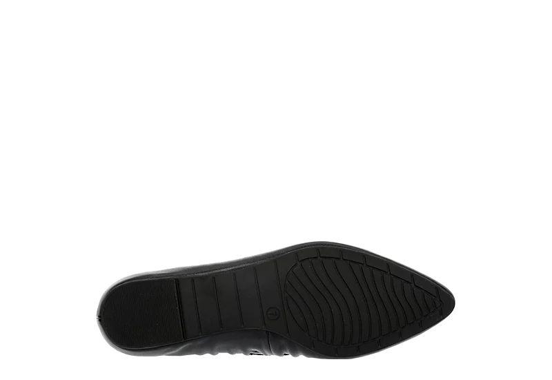 Michael By Michael Shannon Womens Ashley Flat - Black 9 Michael By Michael Shannon Womens Ashley Flat - Black - Image 7