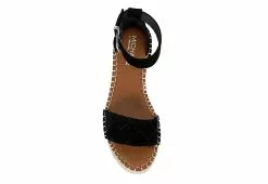 Michael By Michael Shannon Womens Bridgette Wedge Sandal - Black -Shoes Shop US 01 107381 05