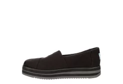 Toms Womens Alparagata Midform Espadrille - Black -Shoes Shop US 01 107400 03