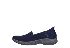 Skechers Womens Slip-ins Reggae Fest 2.0 Guiding Sneaker - Navy -Shoes Shop US 01 107404 02
